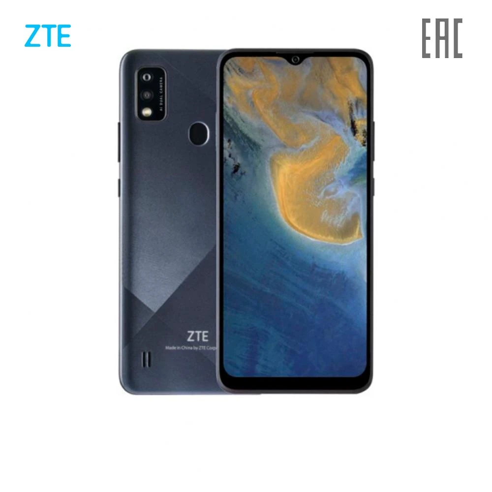 Смартфон ZTE Blade A51 6.52&quot TFT UNISOC SC9863A 2Гб 32Гб 13Mп Android 11 NFC 3200mAh | Мобильные телефоны и