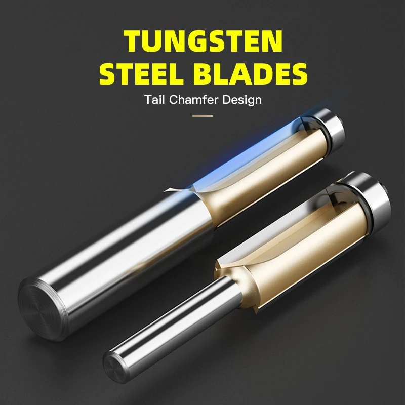 HUHAO деревянные фрезы для фрезерной обработки Верхний подшипник карбидный