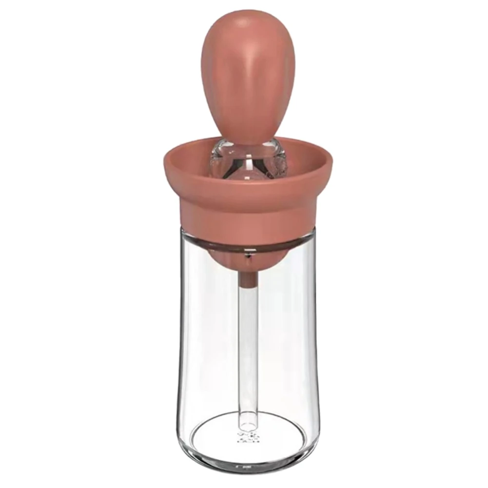 

Семейная бутылка с щеткой, измерительный диспенсер для масла, бутылка с щеткой для кухни, выпечки, гриля B