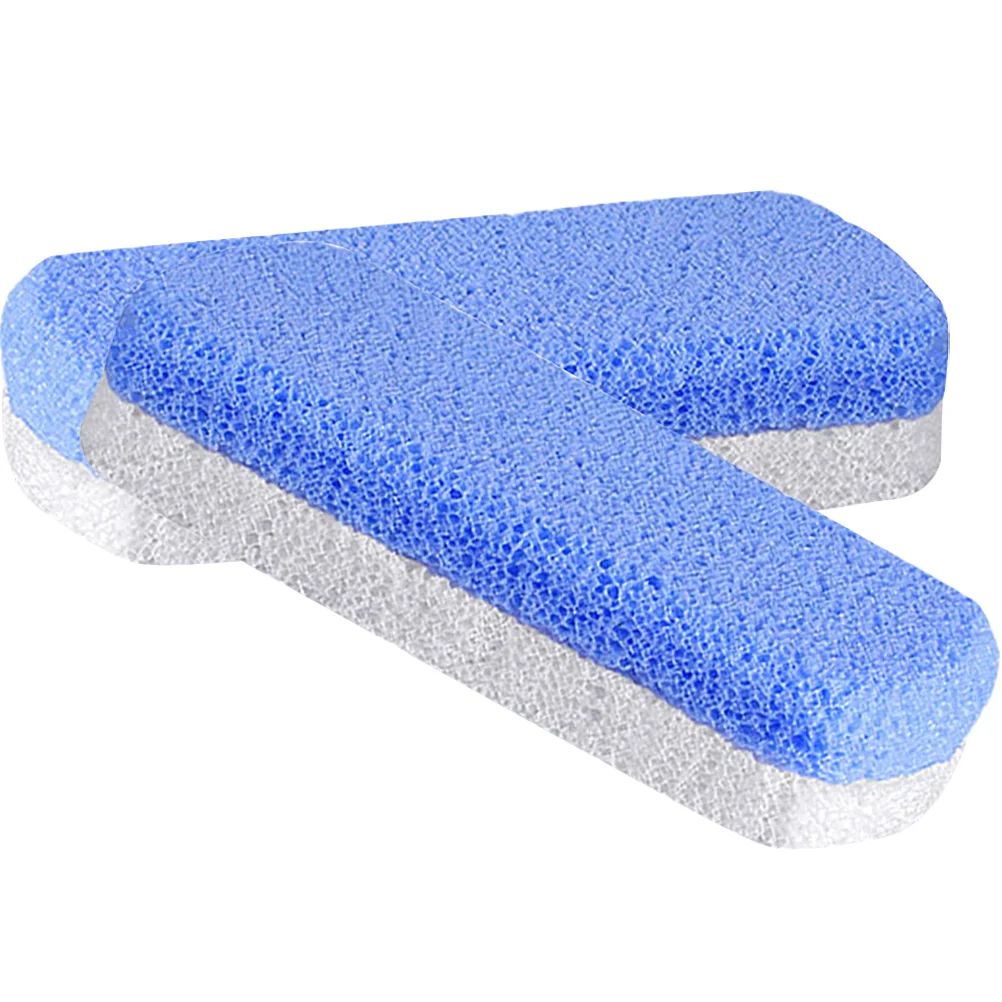 

2 Pcs Handheld Pedicure File Hand Held Scrubber Pedicure Supplies Pro Tools Foot Rub Two-color Pedicure Foot File
