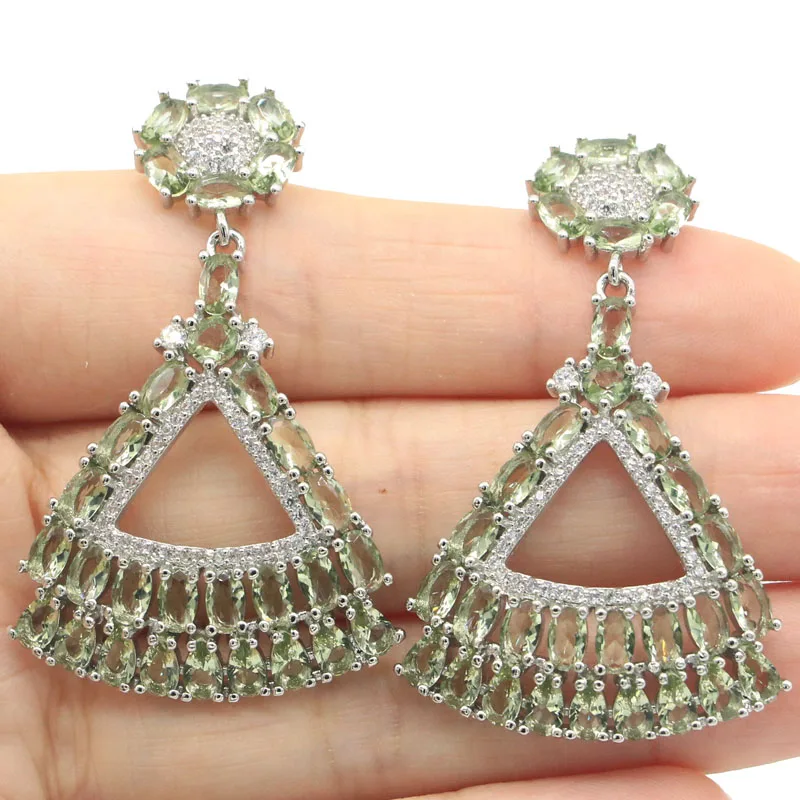 

Женские серьги из серебра 925 пробы, 51x30 мм