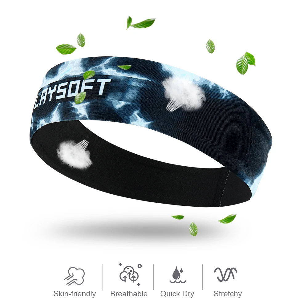 Мужская спортивная повязка на голову для тенниса баскетбола фитнеса йоги