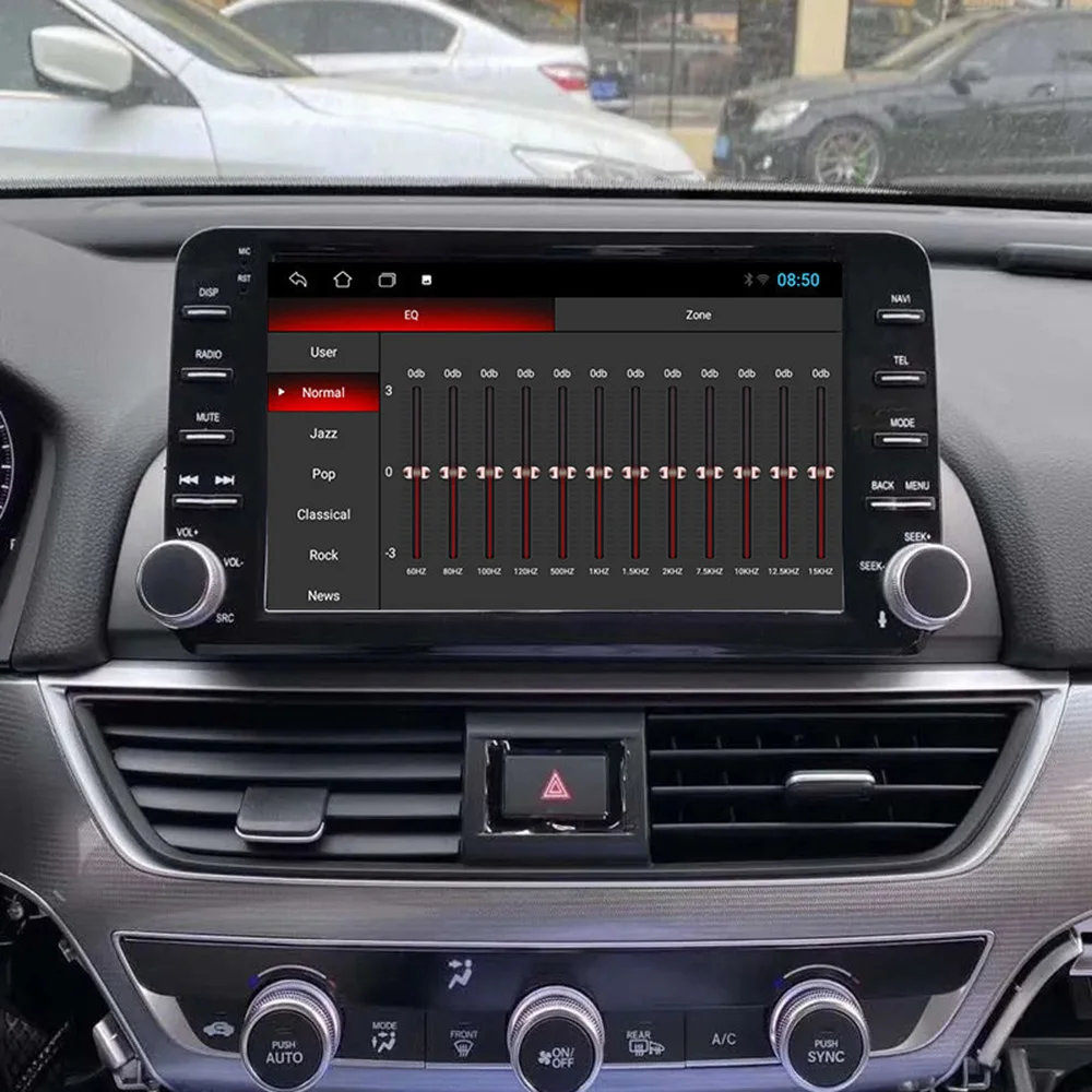 Радионавигатор на платформе Android с центральным дисплеем управления Honda |