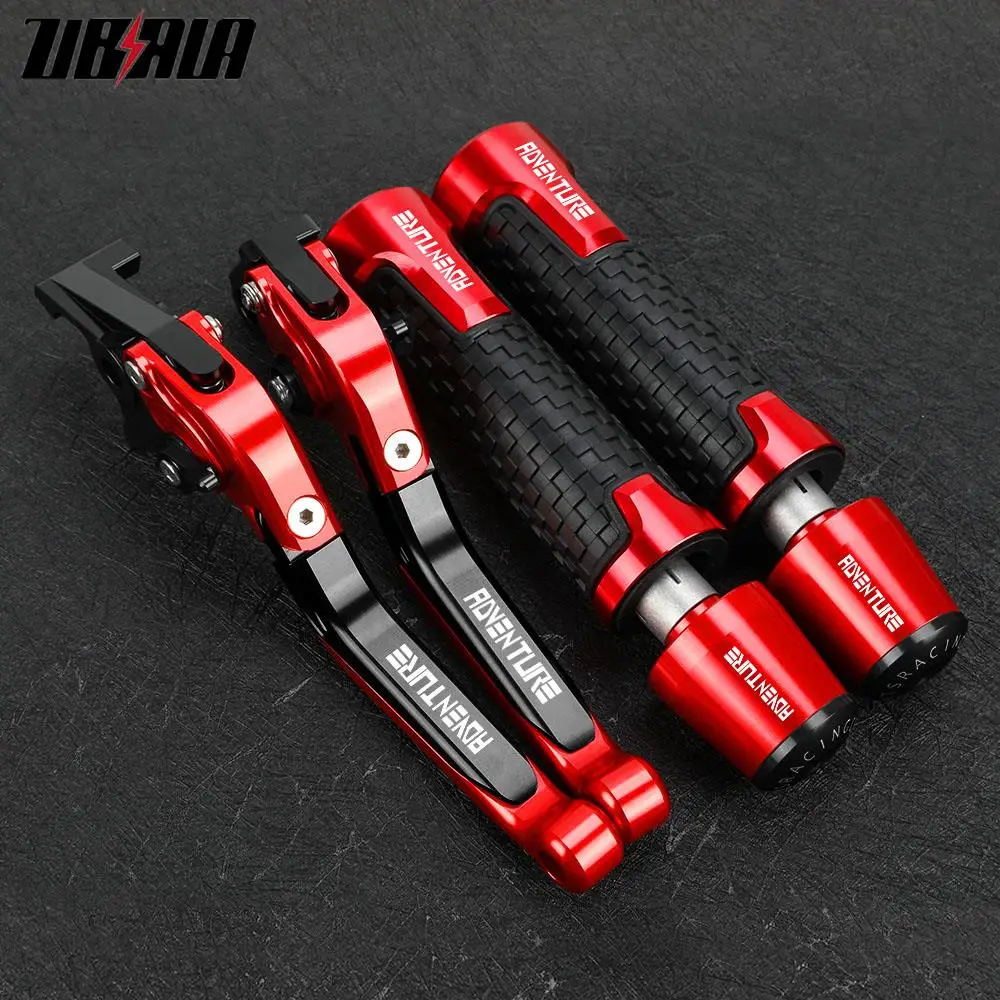 

R1200 GS R 1200GS FOR BMW R1200GS ADVENTURE LC 2014-2023 Adjustable Brake Clutch Levers Motorcycle Handlebar Handle Grip ends
