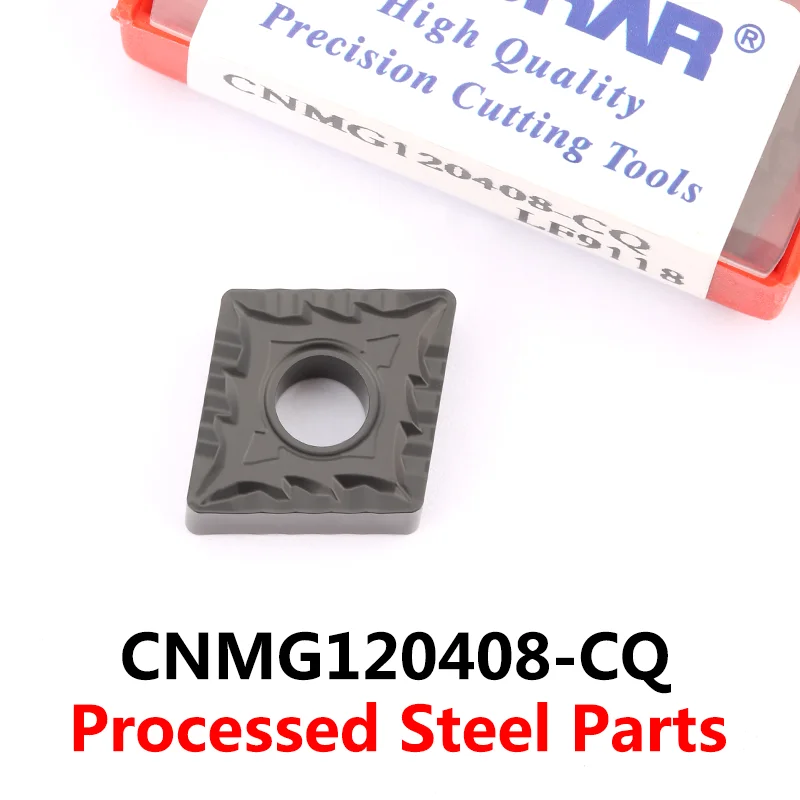 

Вставки DESKAR CNMG120404 CNMG120408 CQ LF9118 CNMG Токарный станок с ЧПУ Токарные инструменты Обработка стальных деталей Режущее лезвие