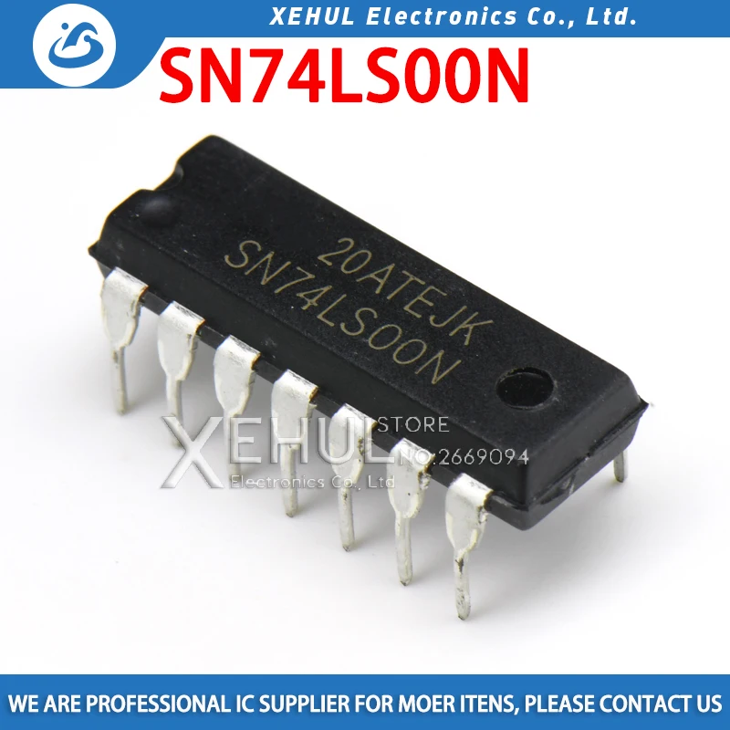 

10PCS /50PCS /100PCS HD74LS00P DIP14 74LS00P HD74LS00 DIP SN74LS00N 74LS00 SN74LS00 74LS00N DIP-14 new and original IC