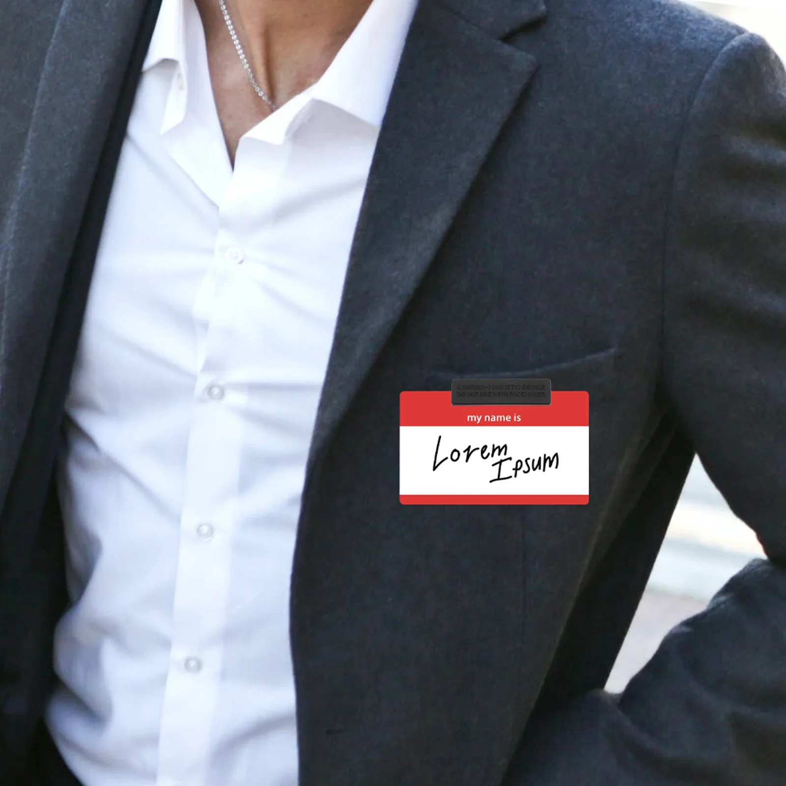 8 шт. магнитные бейджи с именем идентификационные значки пластиковые таблички