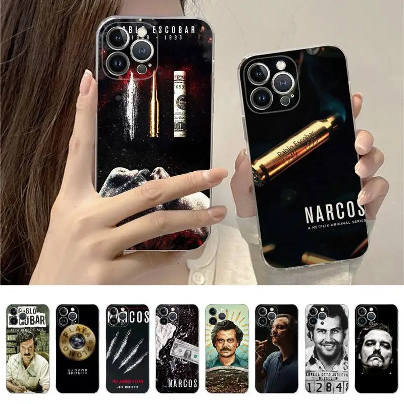 

Narcos tv series pablo escobar Phone Case for iPhone 11 12 13 mini pro XS MAX 8 7 6 6S Plus X 5S SE 2020 XR case