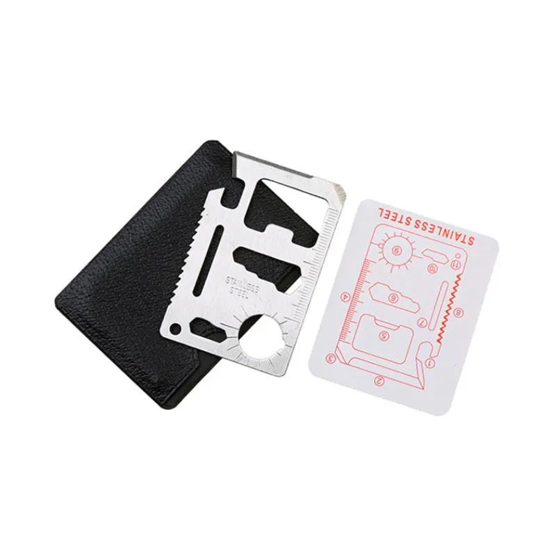 Pocket Tool Multifunction Credit Edc Outdoor Bottle Survive Gear Card Multi Multipurpose Gadget Camping Opener Wallet Kit |