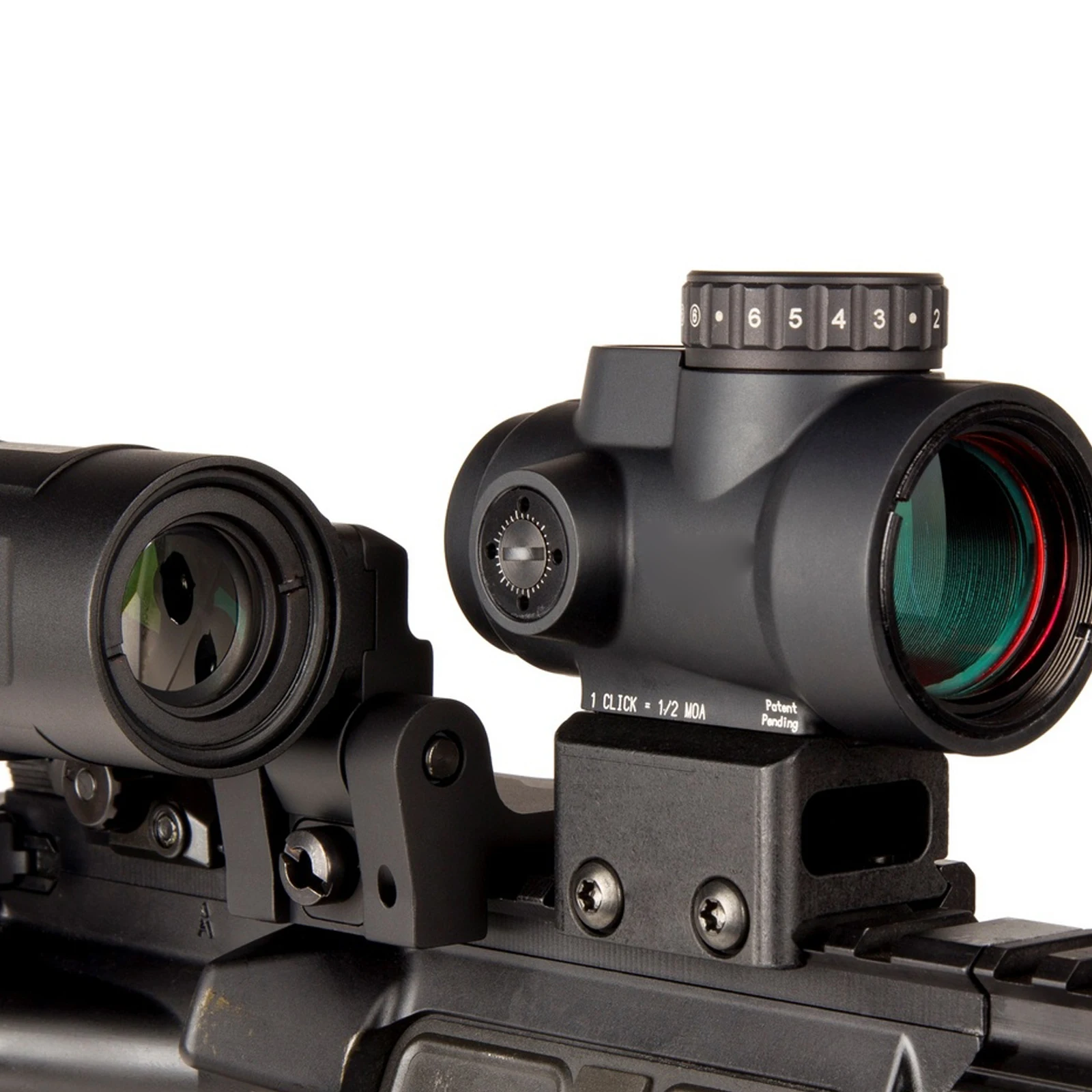 Оптический прицел MRO HD + 3X тактический тепловизор для охоты коллиматор с 17 точками