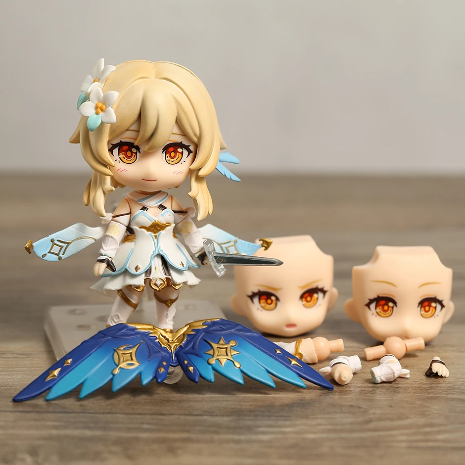 

Аниме Кукла Genshin Impact 1718 Lumine, декоративная коллекция, фигурка, модель игрушек