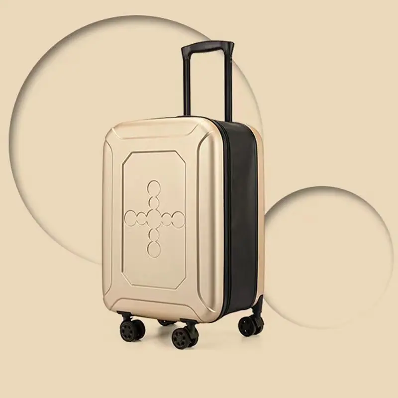 Army Knife Foldable Trolley Box Male 20 inch One Way Wheel Lightweight Password Box Female