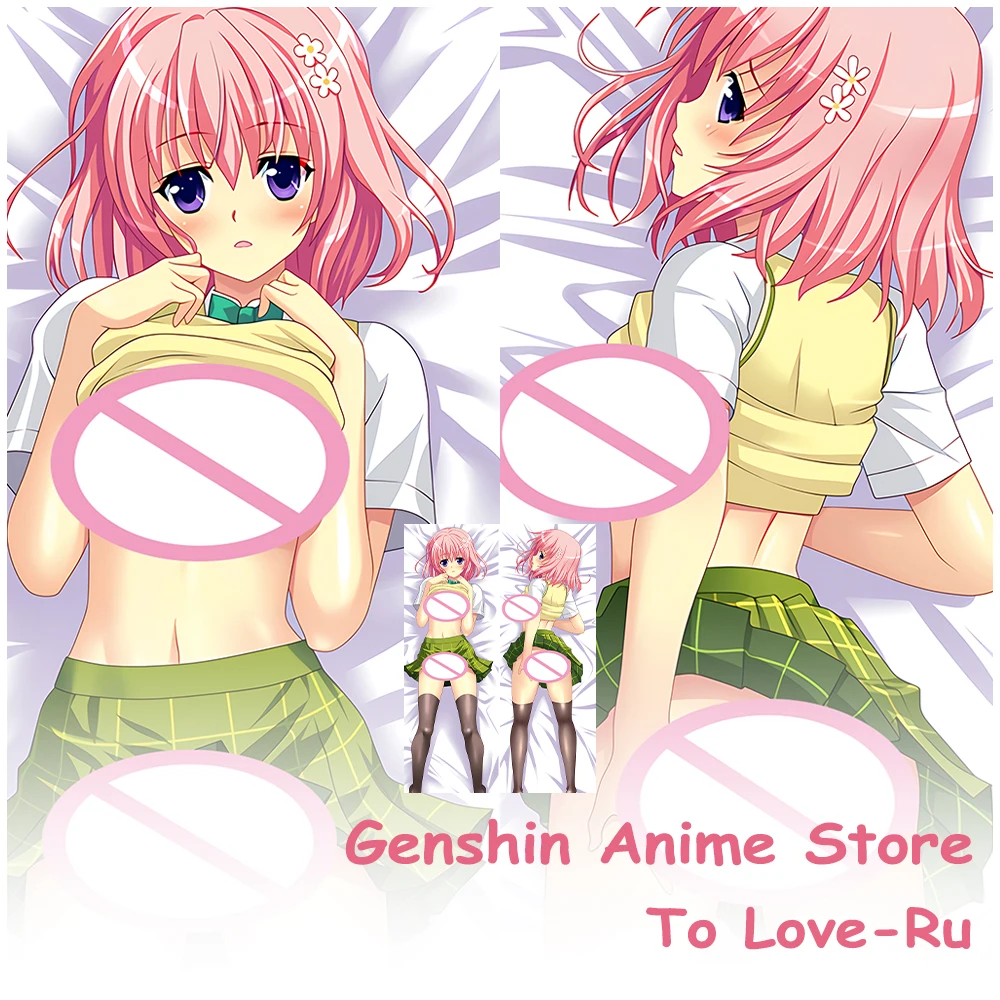 Наволочка в стиле аниме To Love Ru MoMo Dakimakura, наволочка из шкуры, 2 способа сексуального обнимания, наволочка, украшение для кровати, подарок Наволочка в стиле аниме To Love Ru MoMo Dakimakura, наволочка из шкуры, 2 способа сексуального обнимания, наволочка, украшение для кровати, подарок
