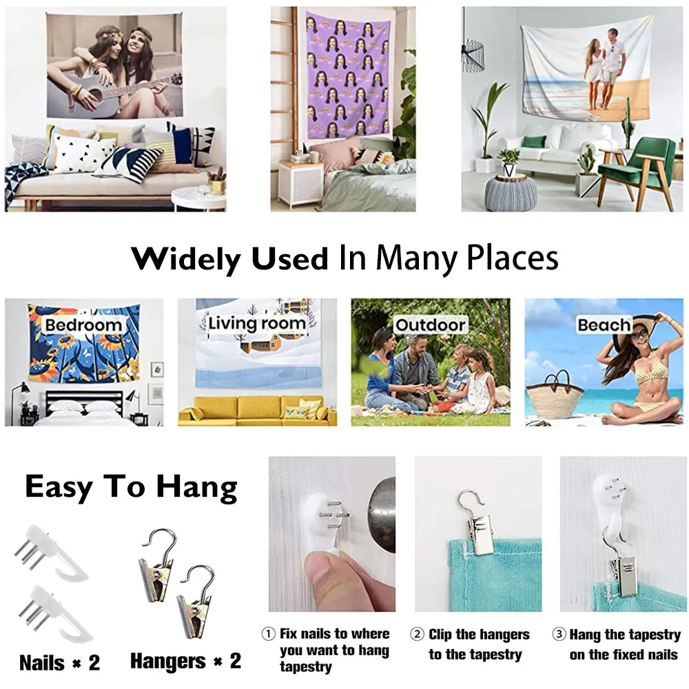 Психоделический настенный гобелен Alien классический ужас кавайный