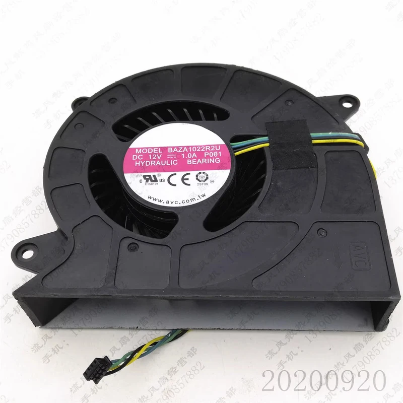 Фото Вентилятор охлаждения d+1PCS For AVC BAZA1022R2U P001 12V подходит для Lenovo A5000 A7400 A7300. №4