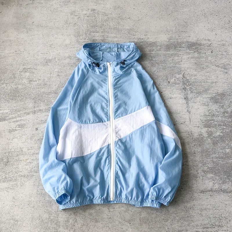 

2023 New Men's Sunscreen Clothi Coat Spring New Men's Charge Coat Trend Work Wear Casual Hooded Spring and Autumn Jacket 6036