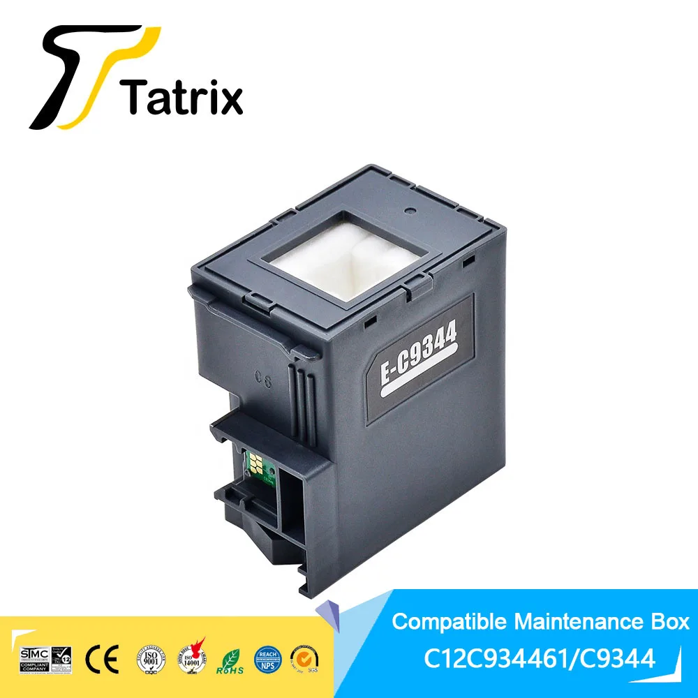 Tatrix C9344 Tank Ink Maintenance Box For Epson XP-3100 XP-4100 XP-4105 WF-2810 WF-2830 WF-2850 Maintenance Box Waste