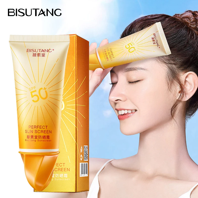 Идеальный солнцезащитный крем-защита для лица Солнечный крем Spf50 изоляционный