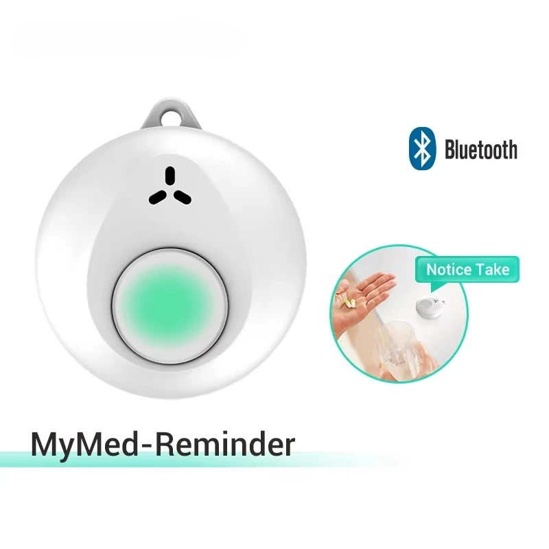 Фото Умное портативное устройство-напоминание о приеме лекарств ChoiceMMed MyMed-Reminder: легко превращает таблетницу или флакон для таблеток в умную таблетницу. №1