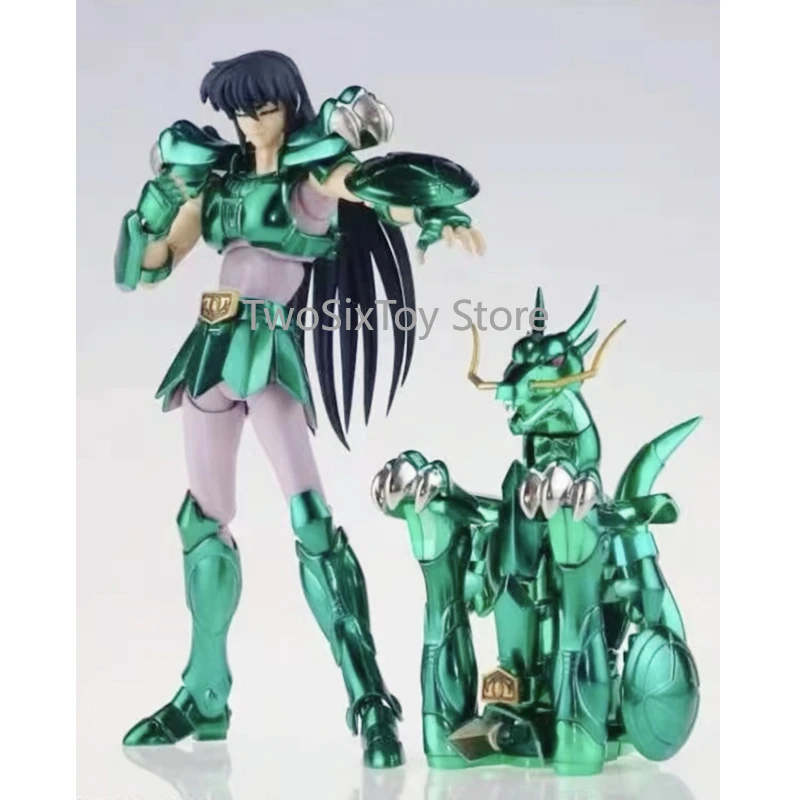 

Saint Seiya GREAT TOYS GT EXST EX Bronze Dragon Draco shiryu v1 safety cap Helmet with object metal armor action figure model