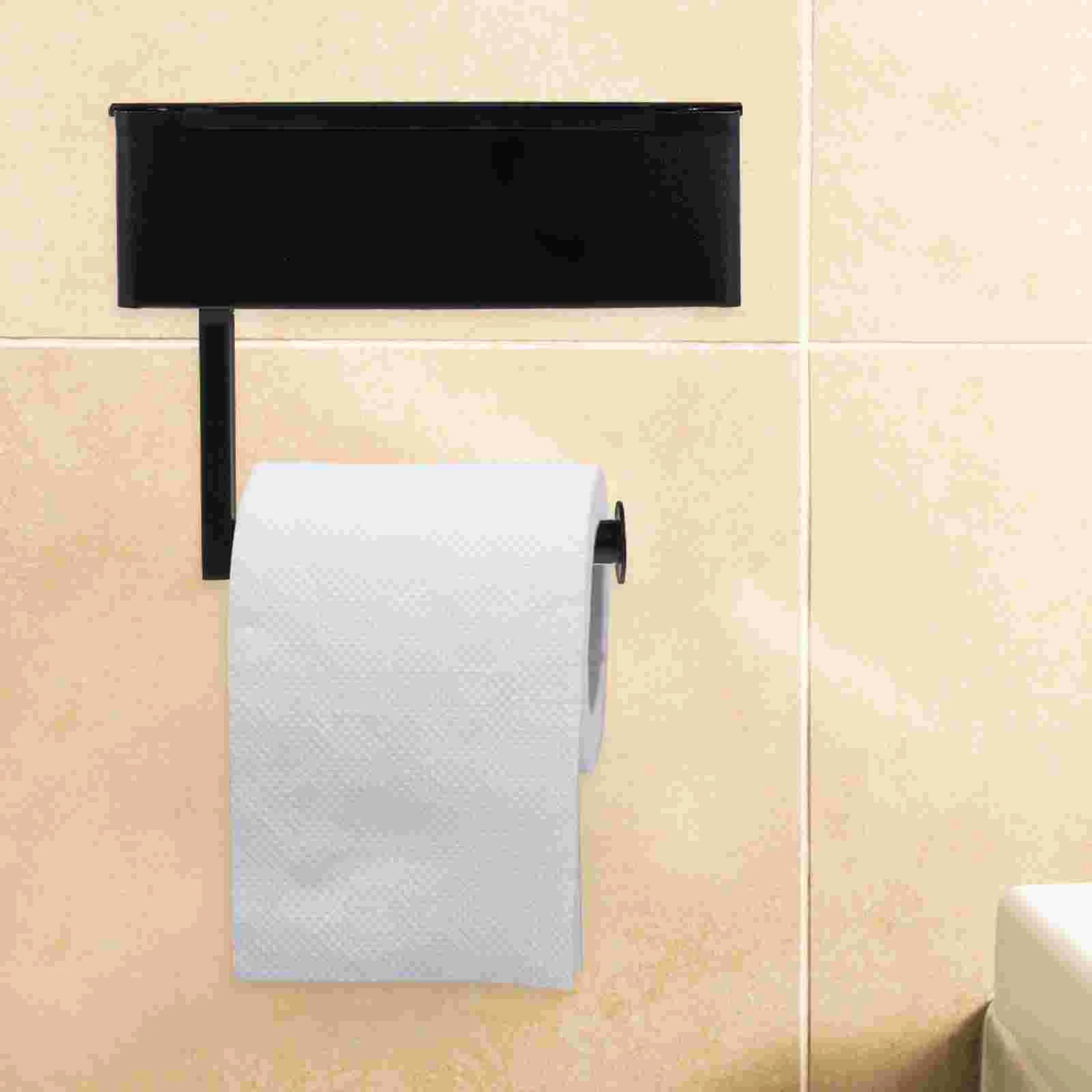 

Shower Facial Tissue Holder Holder Stand Wipe Storage Shelf Wall Holder Dispenser
