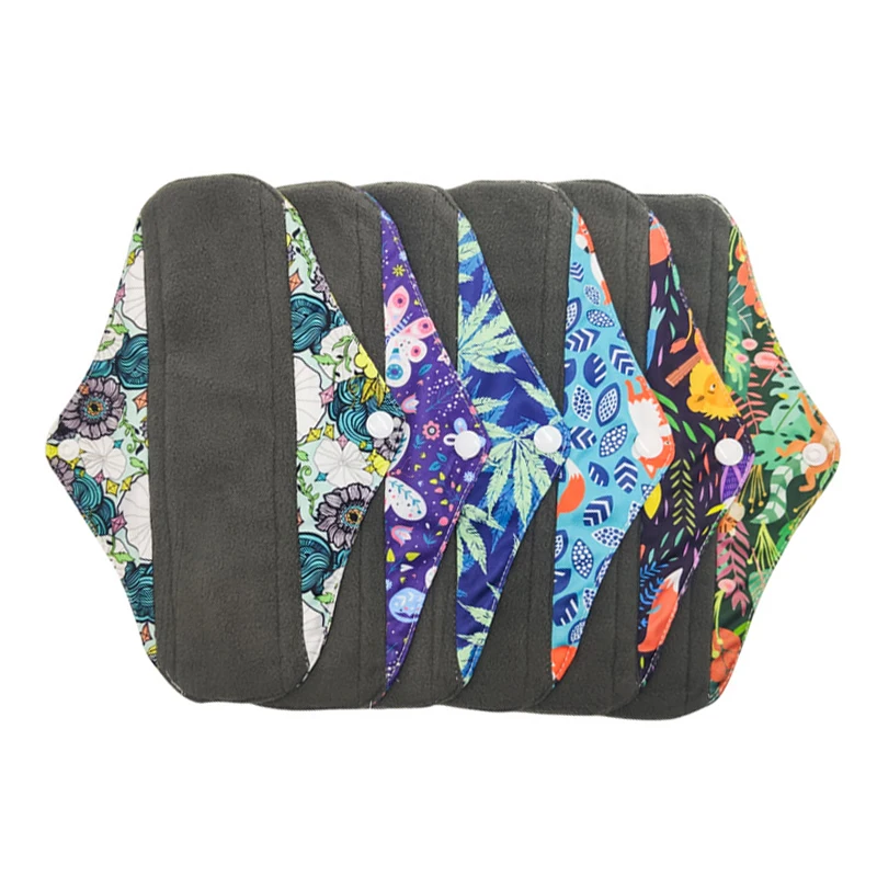 Bamboo Cloth Sanitary Napkin Reusable Washable Menstrual Pads Women Hygiene Towels Postpartum Nursing |