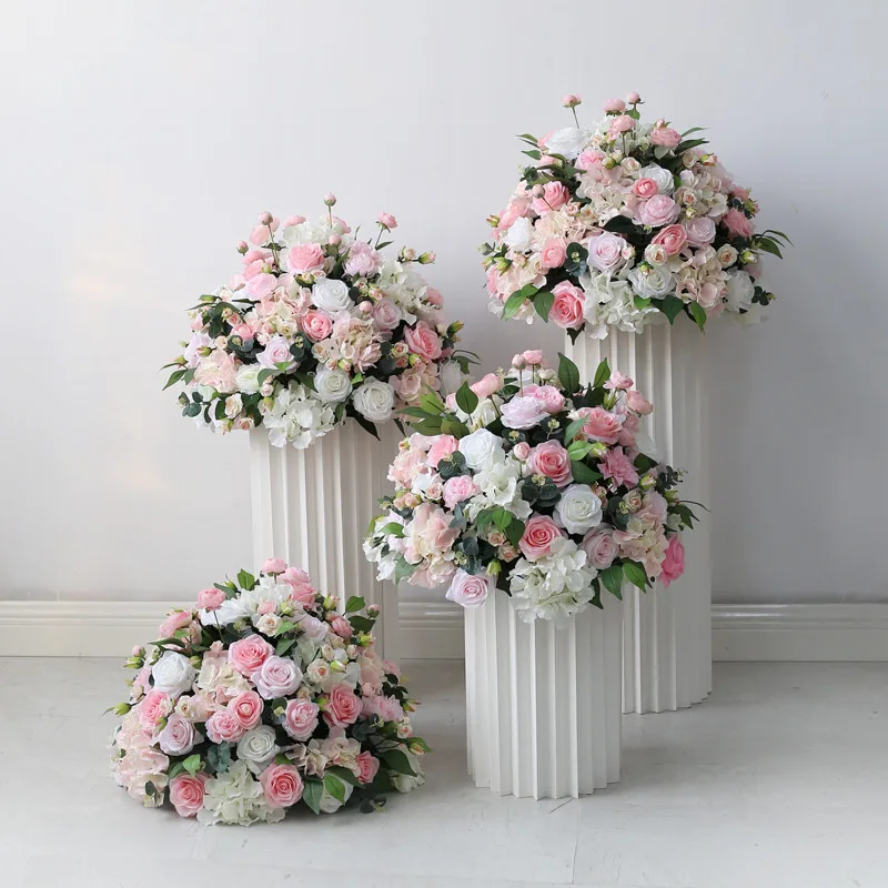 

50/60 cm artificial flower arrangement flower ball background props logo decoration corner flower show stage