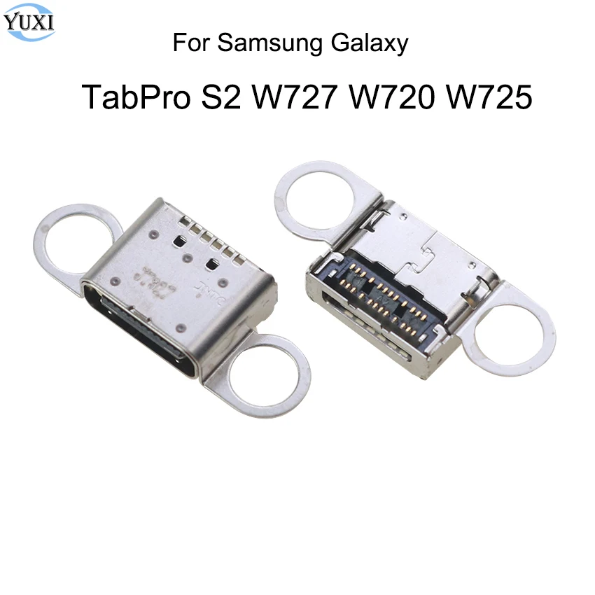 

YuXi для Samsung Galaxy TabPro S2 W727 W720 W725 USB Type C зарядная док-станция гнездо разъем