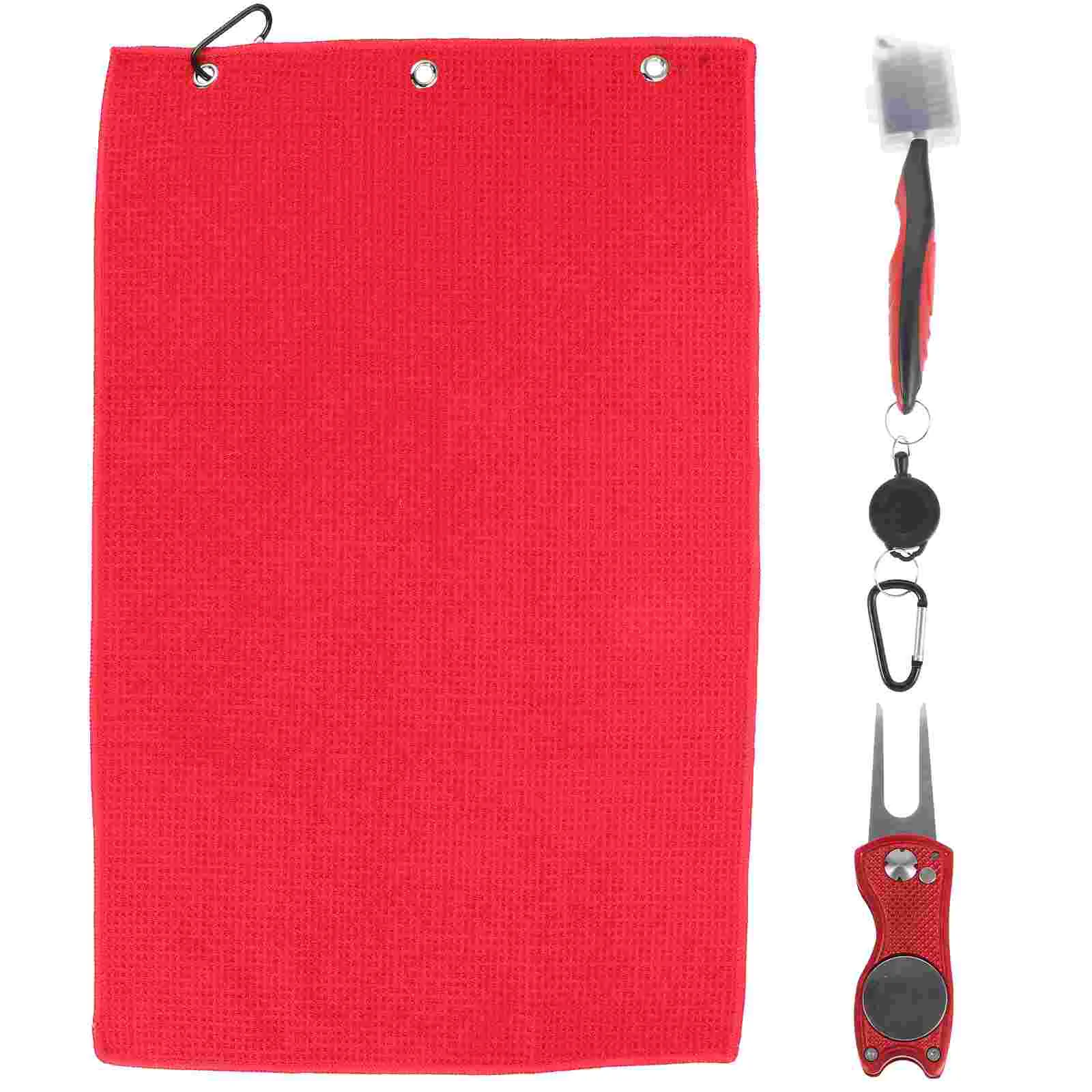 

Ball Brush Golfs Balls Cleaner Club Decorative Support Divot Fork Golfing Practice