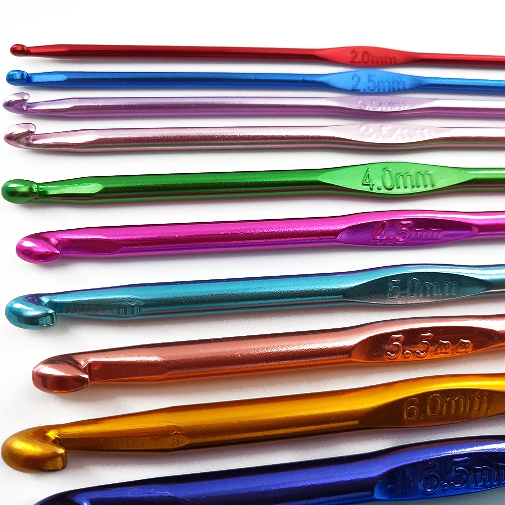 Металлические вязальные спицы Крючки ручной работы сделай сам пряжа крючок для