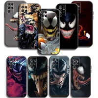 marvel venom phone cases for samsung galaxy a31 a32 a51 a71 a52 a72 4g 5g a11 a21s a20 a22 4g cases soft tpu funda coque