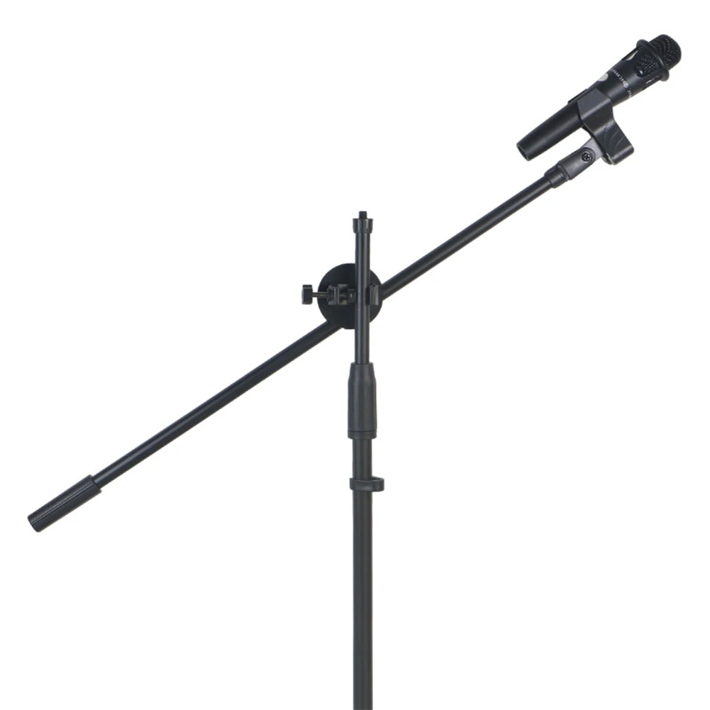 

Microphone Stand Rotating Boom Arm 43CM Adjustable Tripod Mic Clip Crossbar Holders Video Live Microphone Accessories