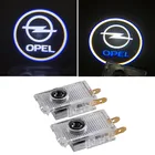 Автомобильный Стайлинг, 1 пара, фонари Приветствия к двери автомобиля, 12 В, проектор, логотип, лампа тени, лампа для Opel Insignia, аксессуары