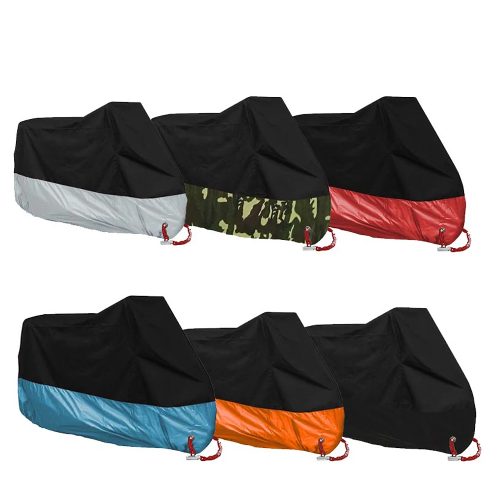 

Motorcycle Covers Waterproof UV Protector Raincoat Moto Scooter For TRIUMRH Buell Aprilia sr 50 rs 125 Benelli trk 502 Moto 125