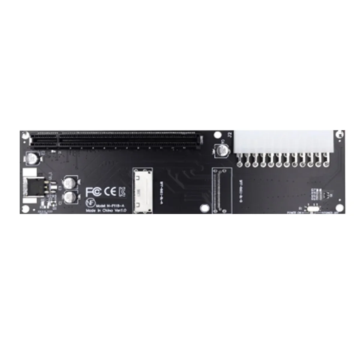 Адаптер Oculink SFF-8612 8X к PCIE X16 PCI-Express с 24-контактным портом питания ATX для видеокарты