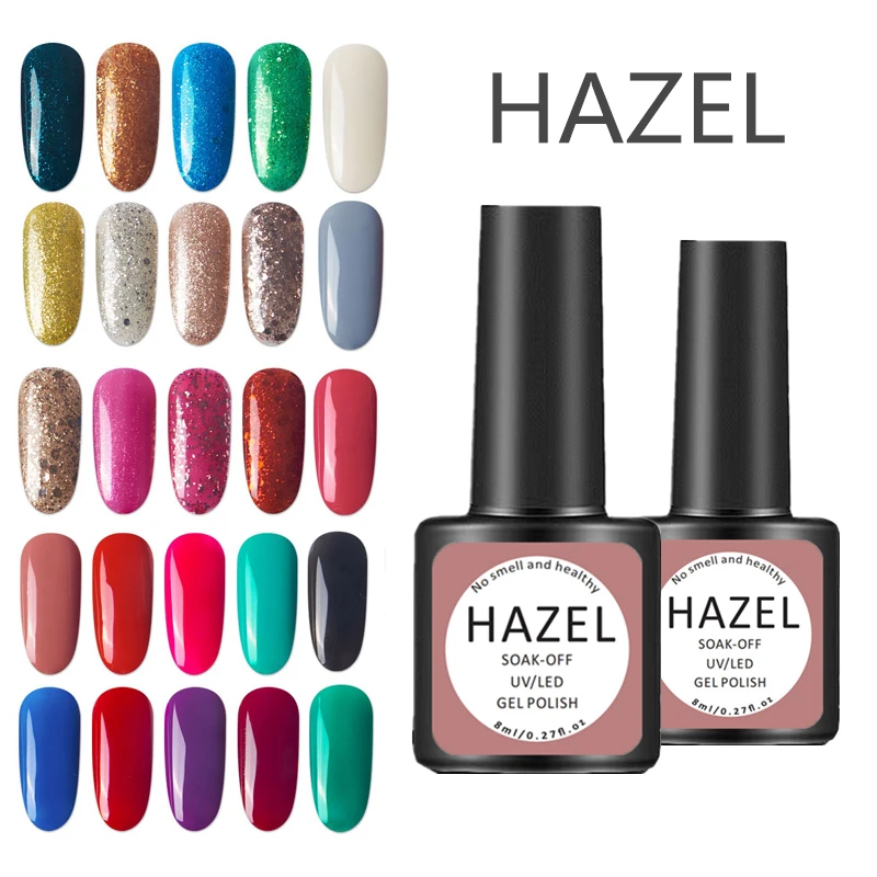 

2023 UV Gel Varnish Nail Polish Set For Manicure Gellak Semi Permanent Hybrid Nails Art Off Prime White Gel Nail Polish Top Coat