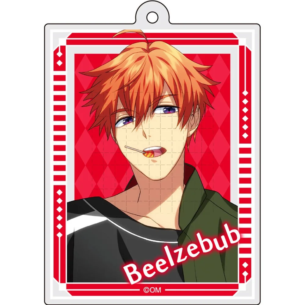 Брелок для ключей игры 2-Obey Me кукла аниме Люцифер Мамон Левиафан Асмодус Вельзеуб