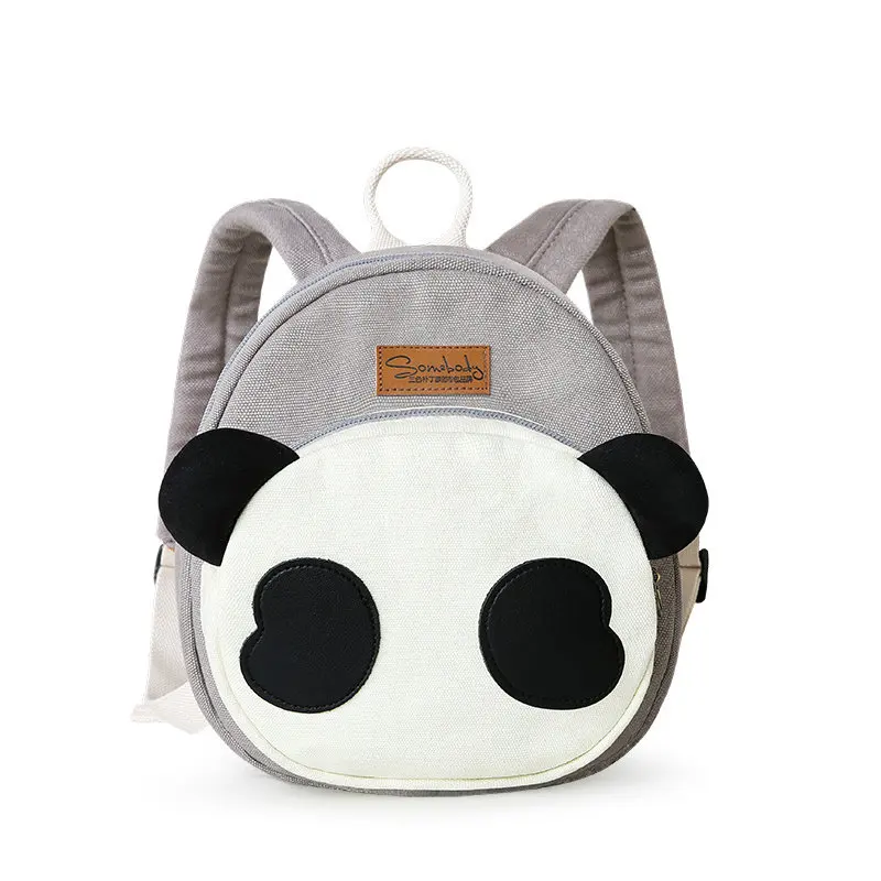 Children Small Canvas Backpack Cartoon Kids School Bags In Kindergarten 1-3-5 Years Old Boys Girls Baby Cute Backpack