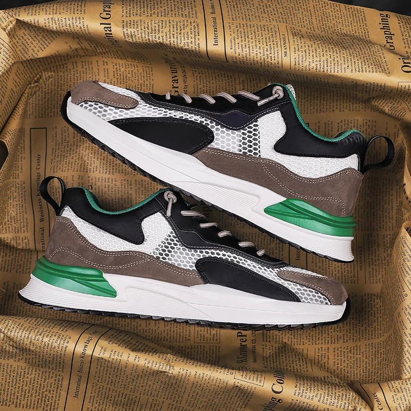 Men's Sneakers Male Sports Casual Shoes Men Summer New Breathable Running Shoe Vulcanized Shoes Summer Trainers