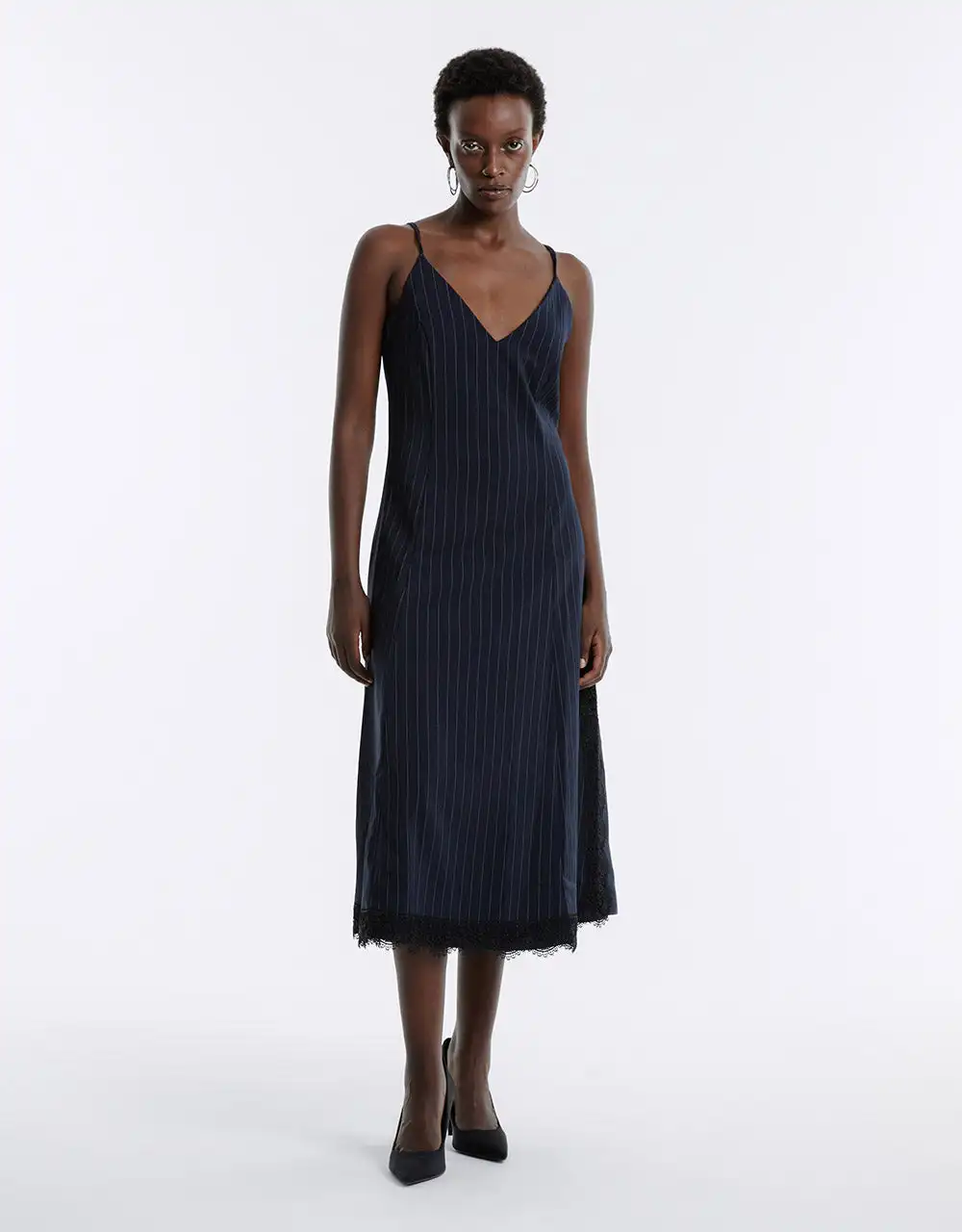 

Striped Strappy Dress