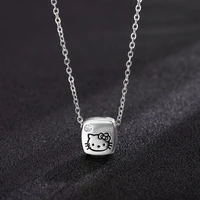 hello kitty necklacee new pendant kawaii accessories anime protagonist necklace female for girlfriend girlfriend gifts