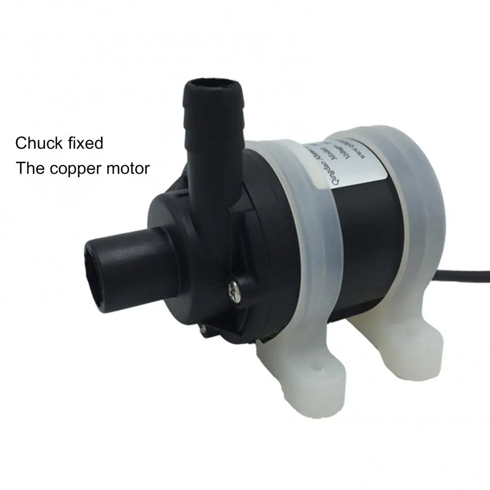 

12/24V Mini Circulating Booster Brushless DC Water Pump with Silicone Bracket Resistant Pump