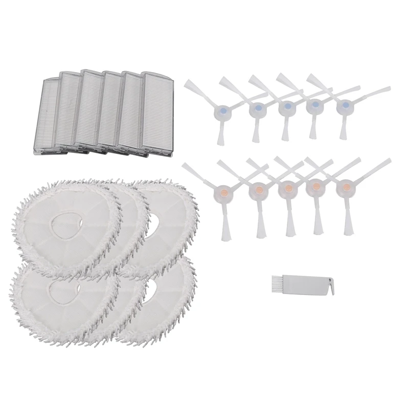 

Сменные детали для робота-пылесоса NARWAL T10, боковая щетка, фильтр НЕРА, насадка на швабру