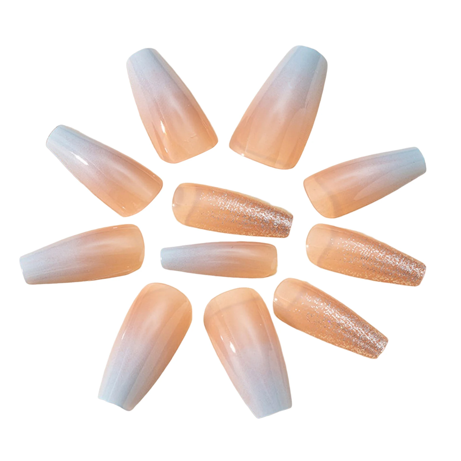 

Накладные ногти с градиентом, 24 шт.