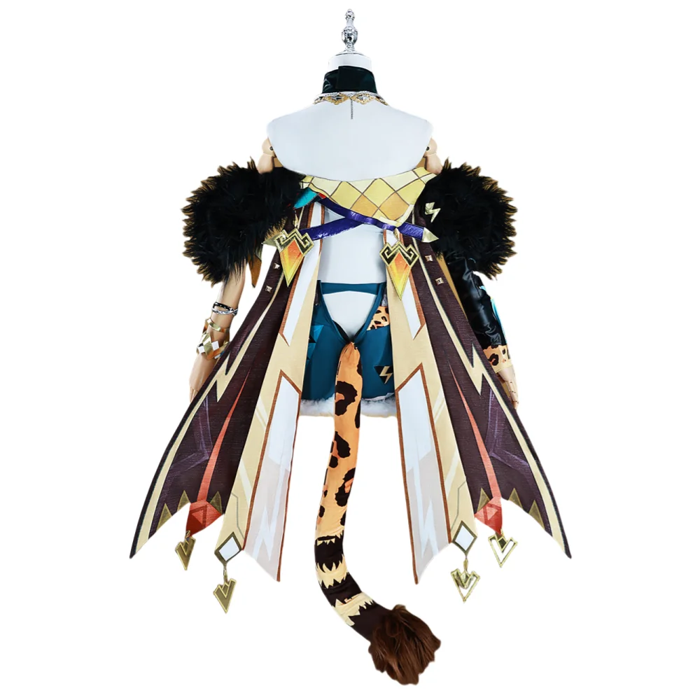 Парик для косплея из игры GenshinImpact xilонен сексуальная форма ремесленника Nanatzcayan