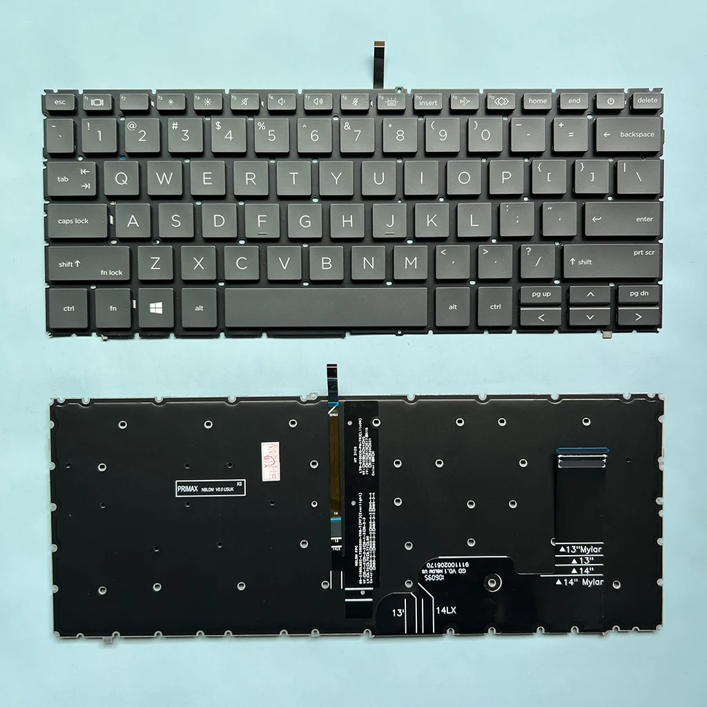 

Клавиатура с русской раскладкой для ноутбука HP EliteBook 830 G9 830 G9 840 G9 с черной подсветкой