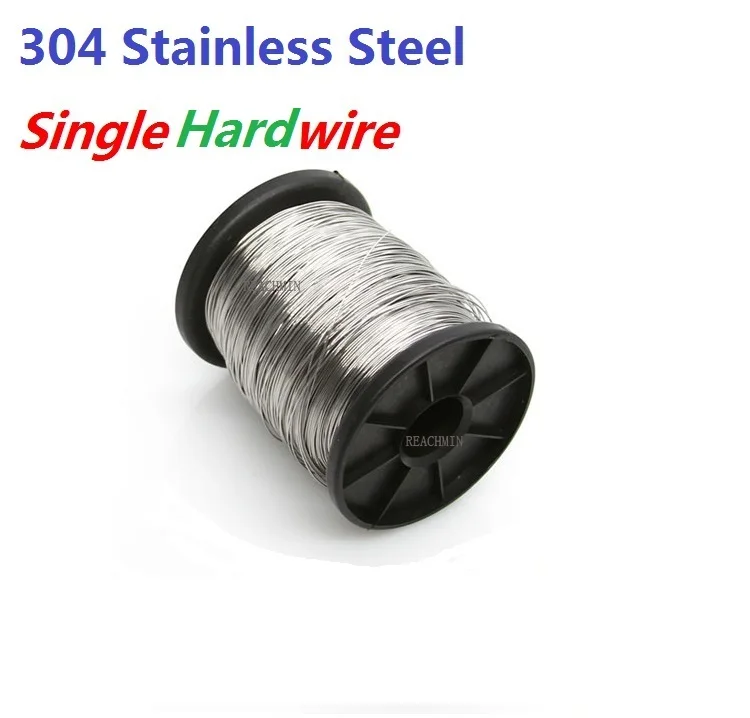 

High Quality 304 Stainless Steel 0.3MM Diameter Roll Wire Single Hard Condition Bright Cold Drawn Wire SS Thread DIY