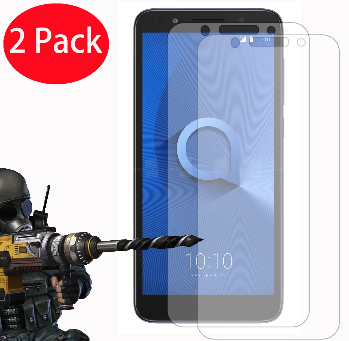 Закаленное стекло для защиты экрана Alcatel 1B 1S 1V 1X 3 3C 3L 3V 3X 5 7 A3 A50 Idol Pop 4 4S |
