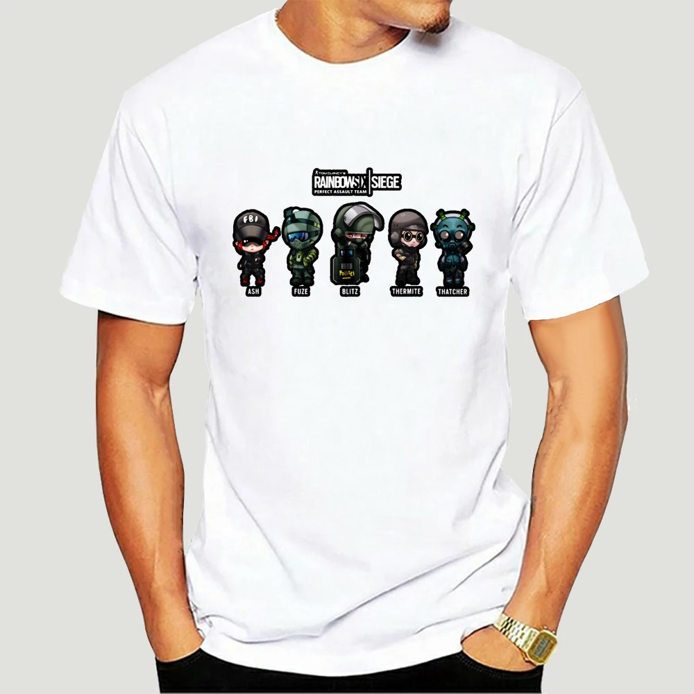 

Tom Clancy's Rainbow Six Siege summer cotton short sleeve tee t-shirt 4956X