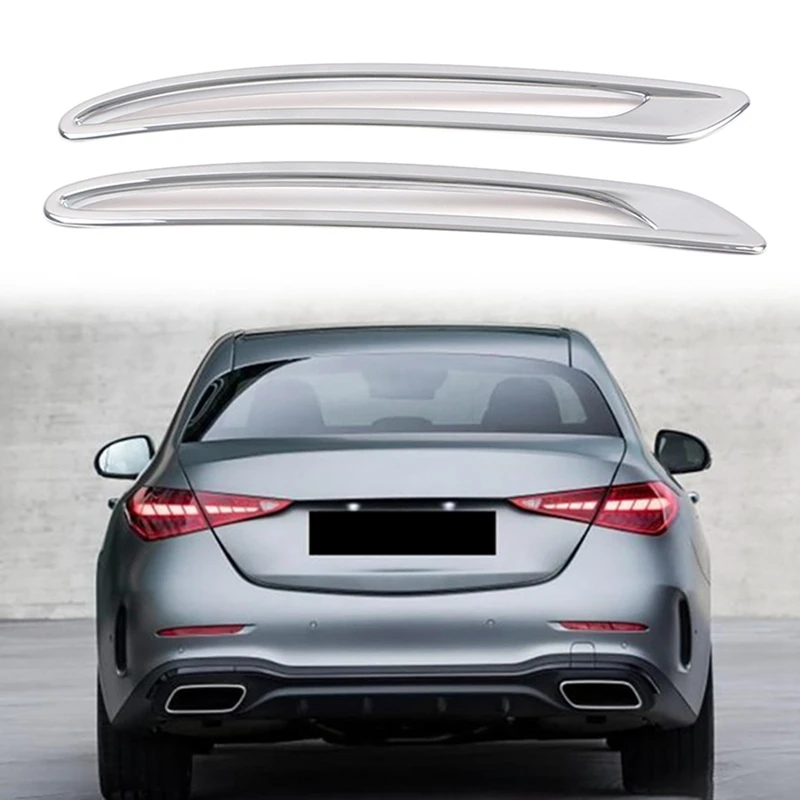 

Хромированный отражатель заднего бампера, противотуманные фары, противотумансветильник ры, крышка фары, рамка, украшение, Стайлинг автомоб...